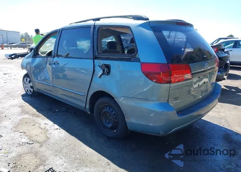 2004 Toyota Sienna Ce from USA, damaged, VIN 5TDZA23C44S182214